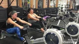 Mother and Daughter Workout