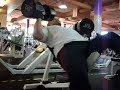 Incline dumbbell press 120 x 11