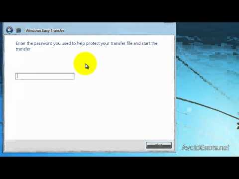 how to easy transfer windows 8