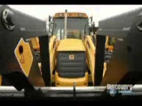 retro excavadora - Reportaje del discovery Channel donde nombra a la retroexcaadora JCB en la numero 1 del mundo en el movimiento de tierra.