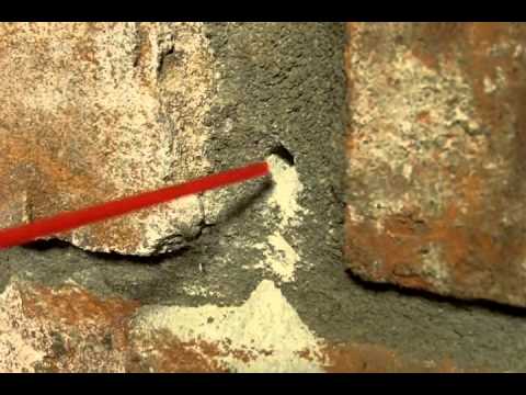 how to fasten something to a brick wall