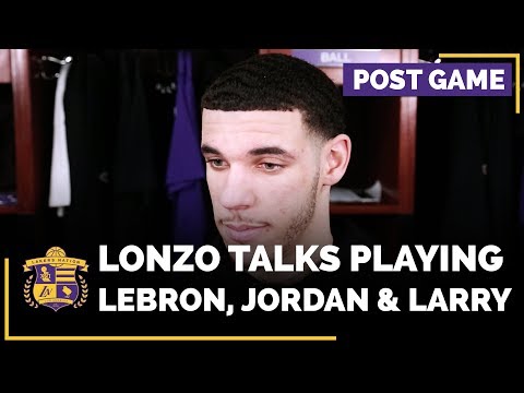 Video: Lonzo Ball Talks Guarding LeBron James, Playing Against Jordan Clarkson & Larry Nance Jr.