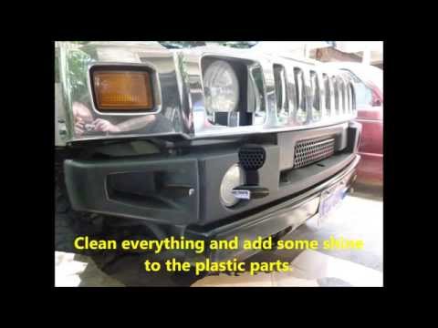 2005 H2 Bumper Replacement –