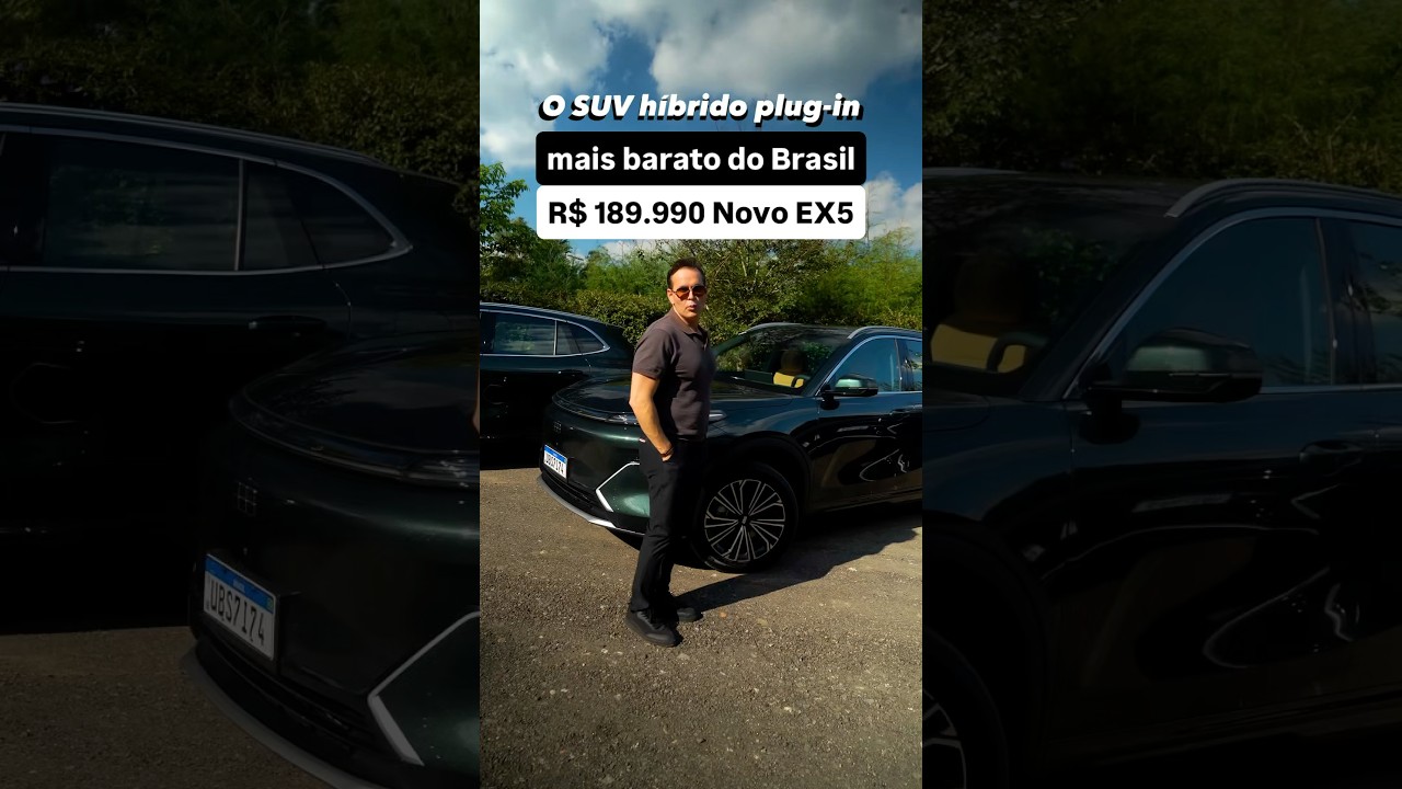 O SUV híbrido plug-in mais barato do Brasil