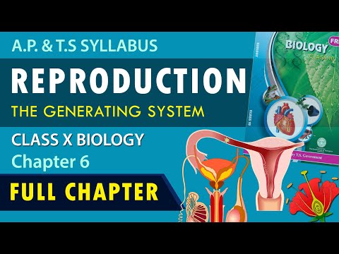 Class 10 #Reproduction #fullchapter Explanation in Telugu | 10th Biology Chapter 6 |AP & TS Syllabus