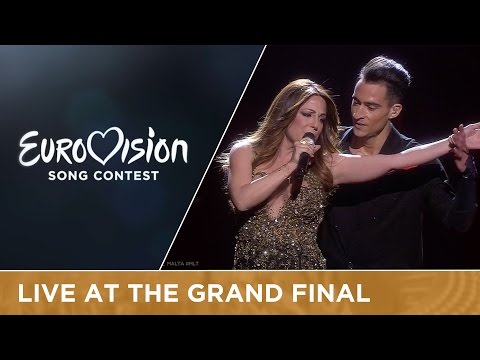 Ira Losco - Walk On Water (Malta) at the Grand Final - Eurovision Song Contest