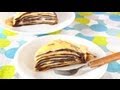 Nutella Mille Crêpe Cake (How to Make Crepes) Recipe ミルクレープ (クレープの作り方)