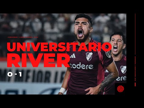 Universitario 0 - River 1 | #Libertadores [RESUMEN COMPLETO]
