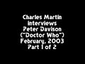 Peter Davison interview (February, 2003)
