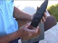 Ishi Stick Pressure flaking 4