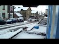 A BMW struggling on snow A BMW struggling on snow