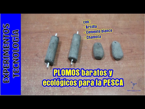 plomos - Esta es una alternativa a los plomos que se usan en la pesca: