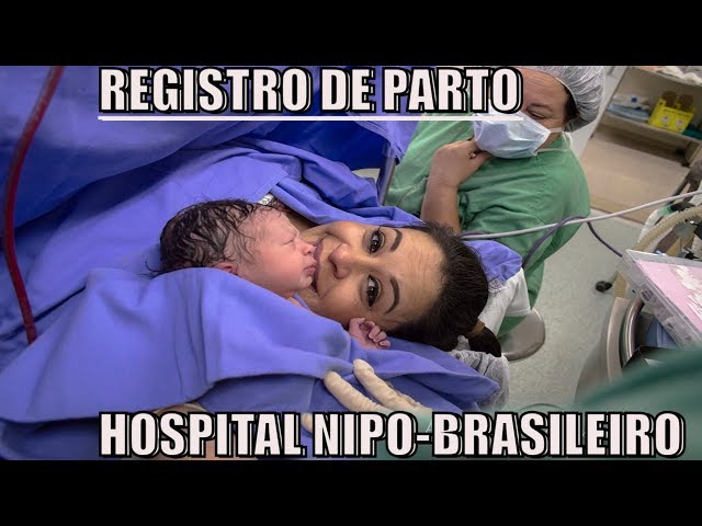 FOTOGRAFO de PARTO/SP: NASCIMENTO da BEBÊ Valentina - NIPO-BRASILEIRO Hospital e MATERNIDADE/ SP