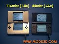 Pictochat with Overclocked & Underclocked Nintendo DS