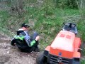 Ruohonleikkuri ympäri