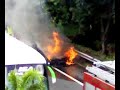 Mercedes S Class Caught Fire 2