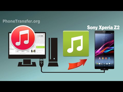 how to sync xperia l'with pc