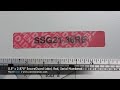Security Label - 0.5