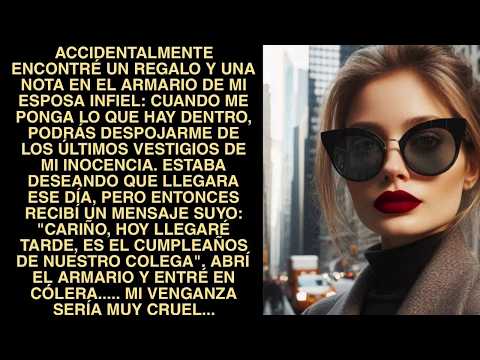 Accidentalmente Encontré Un Regalo Y Una Nota En El Armario De Mi Esposa Infiel Cuando Me Ponga