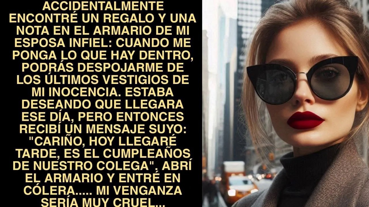 Accidentalmente Encontré Un Regalo Y Una Nota En El Armario De Mi Esposa Infiel Cuando Me Ponga