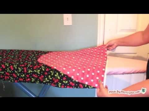 how to recover ironing board