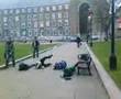 Some guys..falling over
