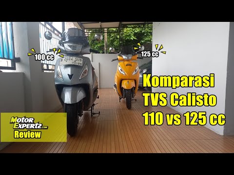 Perbedaan TVS Calisto 125 dengan TVS Calisto 110 cc