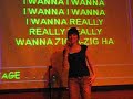 Shari singing Wannabe Shari singing Wannabe
