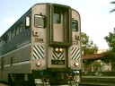Amtark Surfliner in Fullerton Departing