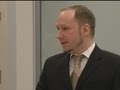 Norway's mass killer Anders Breivik speaks at start of trial
