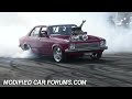 Blown LH torana RACENU burnout at Springnats 2009