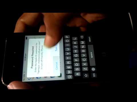 how to remove icloud account from iphone without password