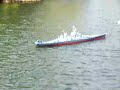Re: RC boat 1/72 Sea going Revell Corvette battleship (2)