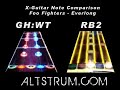 Everlong - GHWT vs RB2 - X Guitar Everlong - GHWT vs RB2 - X Guitar