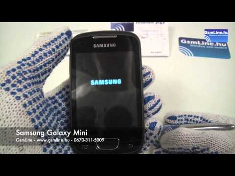Samsung S5570 Galaxy Mini teszt vide�