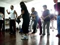 Clase de Guaguanco Cubano por Manuel Dominico y Yaselis Sanchez en escuela Caribe y Punto (Parte 3)
