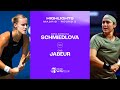WTA 1000 مدريد: أنس جابر تفوز بثلاث مجموعات على شميدلوفا في الجولة الثانية (فيديو)