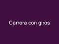 escaramuza carrera con giros