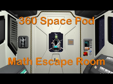 VR Space Pod Math Escape Room - Mage Math 10 Minute Video - YouTube