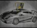 videos de Lamborghini Gallardo Zeichnung