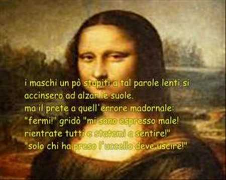 L’uccello in chiesa L’uccello in chiesa