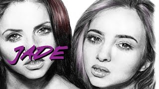 Jade - @LittleMix Group Drawing Time Lapse by @EmiliaApreda