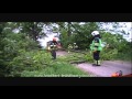 Brandweer Vierlingsbeek haalt tak van weg Maashees 29-04-2011