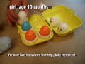 Baby toy reviews: Tomy Hide-n-Squeak Eggs - baby-toys-on.net