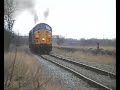 class 37 37055 Middlewich 6F17 to Warrington 17.1.00