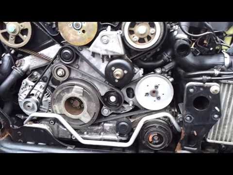 Audi a4 2.5 tdi engine belt repair