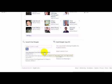 how to find friends on facebook