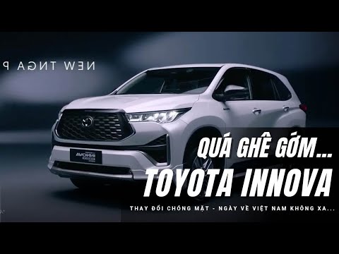 Toyota Innova 2023 chính thức lộ diện: Thiết kế lột xác, nội thất như xe sang |XEHAY.VN|