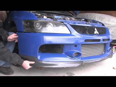 How to remove a front bumper – EVO 8/9 HID bulb replacement – Boosted Films