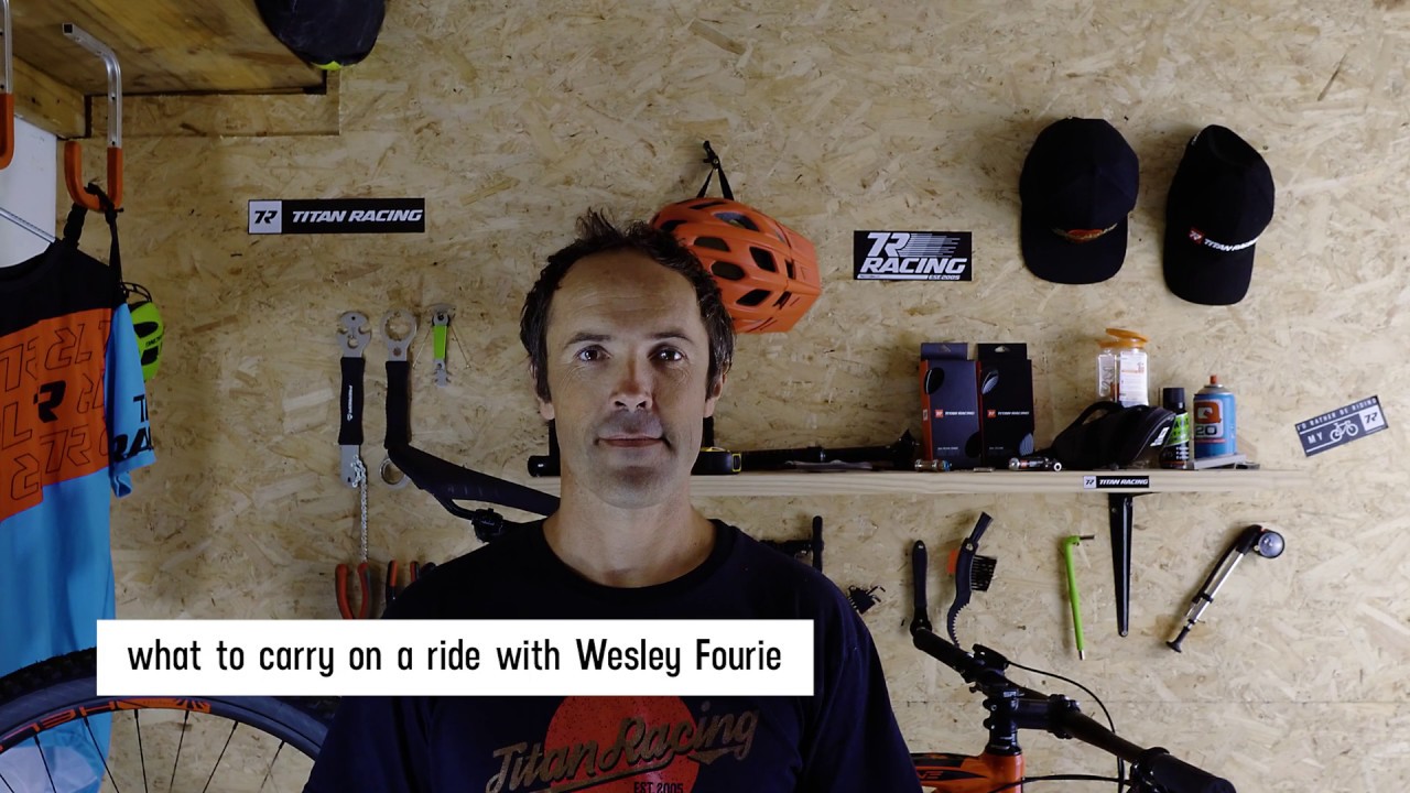 What to carry on a ride - with Wesley Fourie